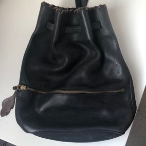 Roots Leather Bag